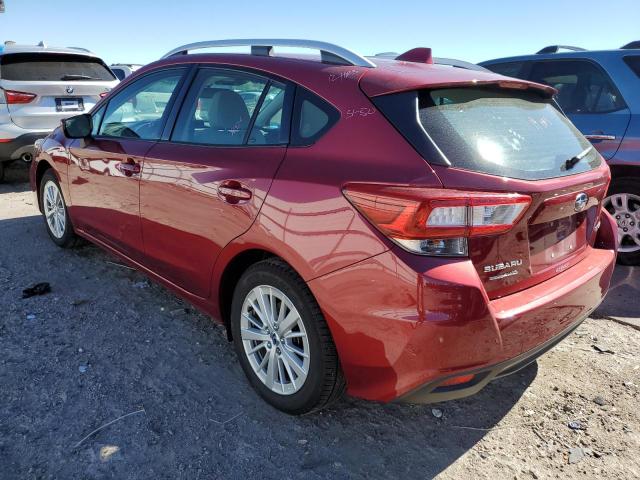 4S3GTAB63J3704156 - 2018 SUBARU IMPREZA PR RED photo 3