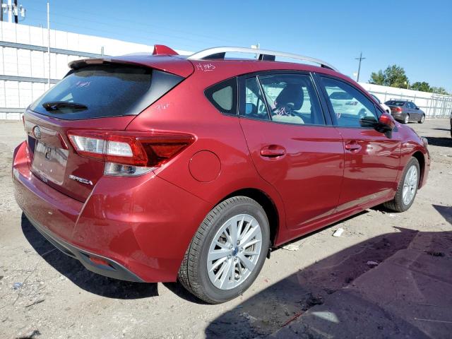 4S3GTAB63J3704156 - 2018 SUBARU IMPREZA PR RED photo 4