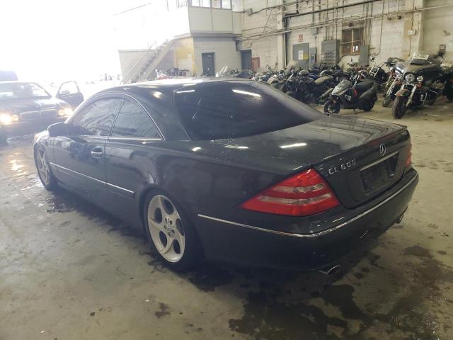 WDBPJ78J32A024239 - 2002 MERCEDES-BENZ CL 600 GRAY photo 3