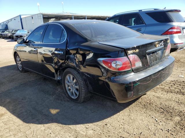 JTHBF30G925028969 - 2002 LEXUS ES 300 BLACK photo 3