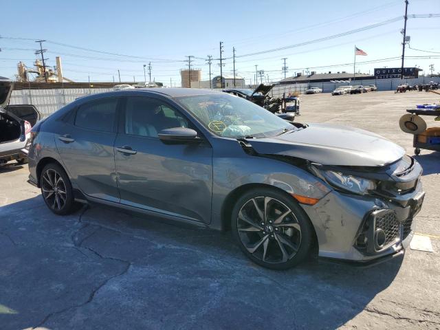 SHHFK7H48JU421776 - 2018 HONDA CIVIC SPOR GRAY photo 1