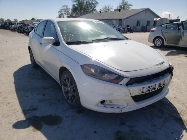 1C3CDFBA1DD308159 - 2013 DODGE DART WHITE photo 1