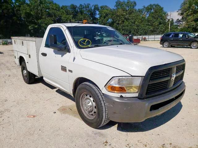 3C7WD4AT7CG280694 - 2012 DODGE RAM 2500 S WHITE photo 1