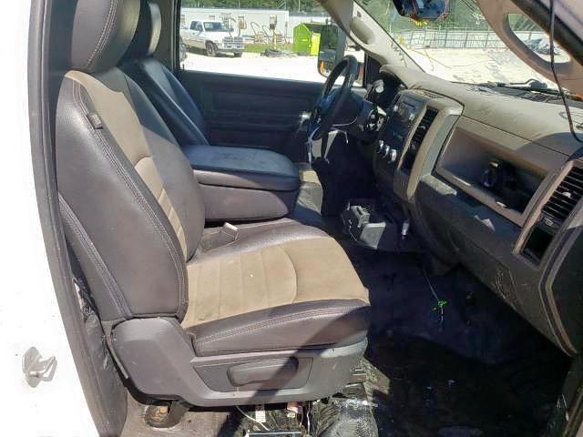 3C7WD4AT7CG280694 - 2012 DODGE RAM 2500 S Սպիտակ լուսանկար 5