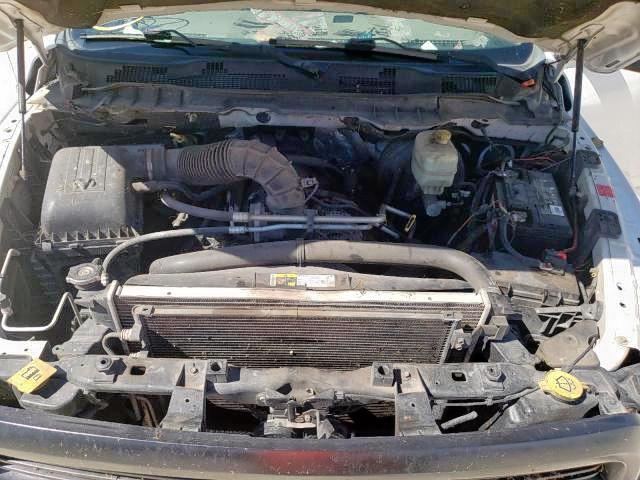 3C7WD4AT7CG280694 - 2012 DODGE RAM 2500 S Սպիտակ լուսանկար 7