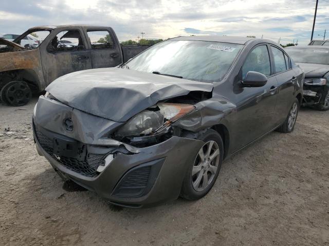 JM1BL1SG1A1317457 - 2010 MAZDA 3 I GRAY photo 2