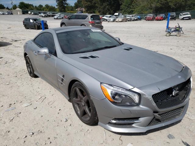 WDDJK6FA6FF035865 - 2015 MERCEDES-BENZ SL 400 SILVER photo 1