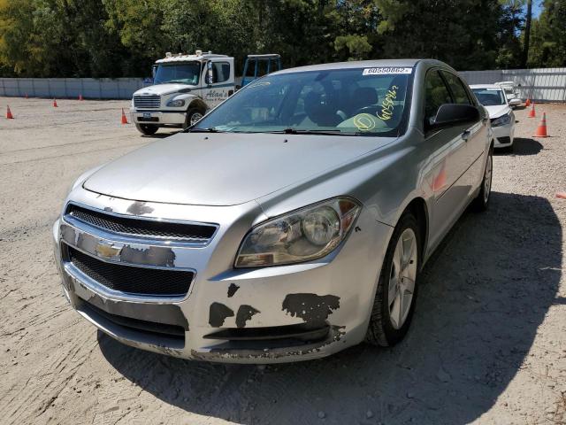 1G1ZB5E18BF255181 - 2011 CHEVROLET MALIBU LS SILVER photo 2