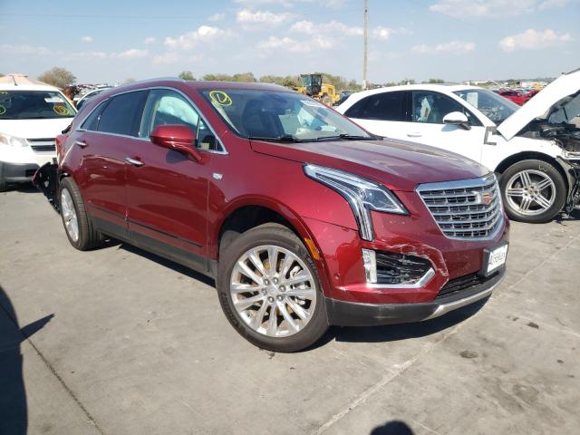 1GYKNFRS3HZ168802 - 2017 CADILLAC XT5 PLATIN RED photo 1