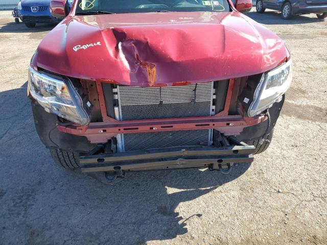 1GCGTCEN8J1238976 - 2018 CHEVROLET COLORADO L BURGUNDY photo 9