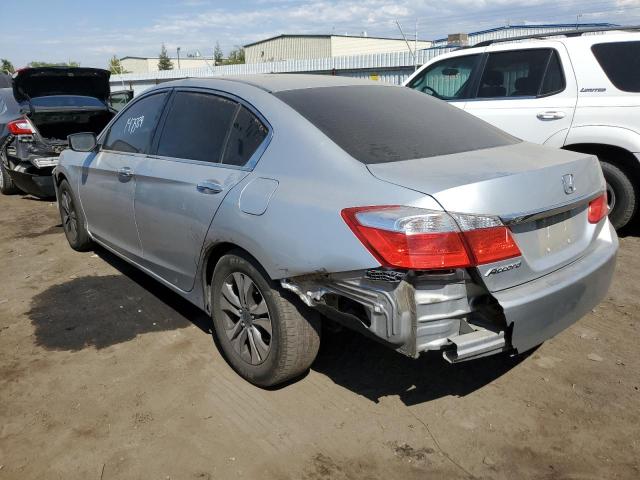 1HGCR2F35DA045047 - 2013 HONDA ACCORD LX SILVER photo 3