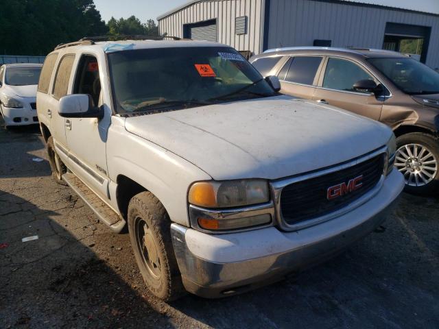 1GKEC13V72R297572 - 2002 GMC YUKON WHITE photo 1