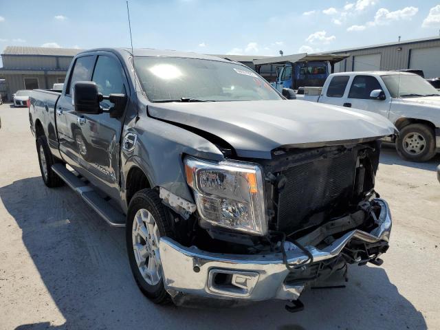 1N6BA1F44HN545216 - 2017 NISSAN TITAN XD S GRAY photo 1