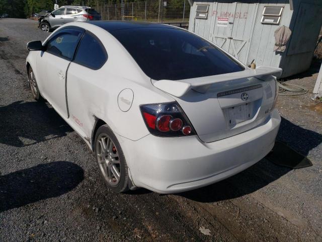 JTKDE167X80223132 - 2008 TOYOTA SCION TC თეთრი ფოტო 3