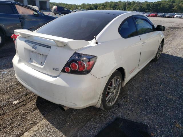 JTKDE167X80223132 - 2008 TOYOTA SCION TC თეთრი ფოტო 4