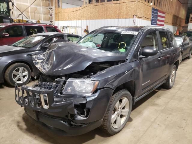 1C4NJDBBXFD214634 - 2015 JEEP COMPASS SP CHARCOAL photo 2