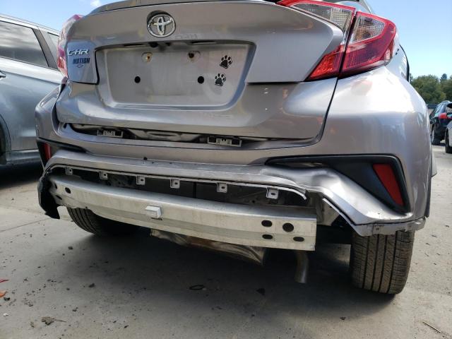 NMTKHMBX3KR096532 - 2019 TOYOTA C-HR XLE SILVER photo 9