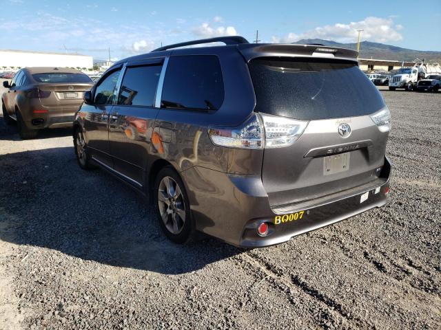 5TDXK3DC2DS288220 - 2013 TOYOTA SIENNA SPO GRAY photo 3