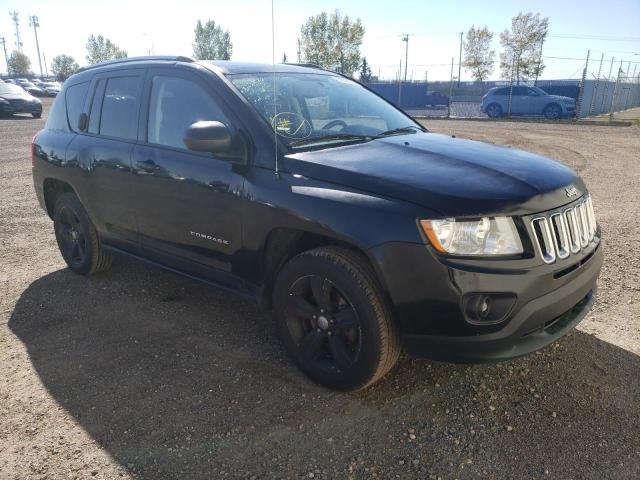 1C4NJDAB3DD263298 - 2013 JEEP COMPASS BLACK photo 1