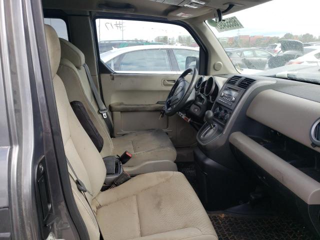 5J6YH2H72AL002173 - 2010 HONDA ELEMENT EX ნაცრისფერი ფოტო 5