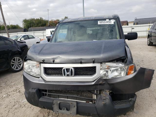 5J6YH2H72AL002173 - 2010 HONDA ELEMENT EX ნაცრისფერი ფოტო 9