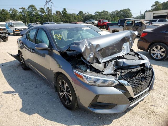 3N1AB8CV8NY255581 - 2022 NISSAN SENTRA SV GRAY photo 1