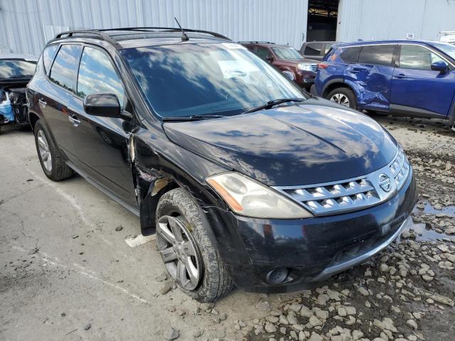 JN8AZ08W37W619593 - 2007 NISSAN MURANO SL BLACK photo 1