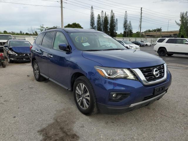 5N1DR2BN2LC595136 - 2020 NISSAN PATHFINDER BLUE photo 4