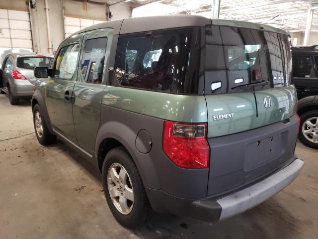 5J6YH28583L038855 - 2003 HONDA ELEMENT EX GREEN photo 3