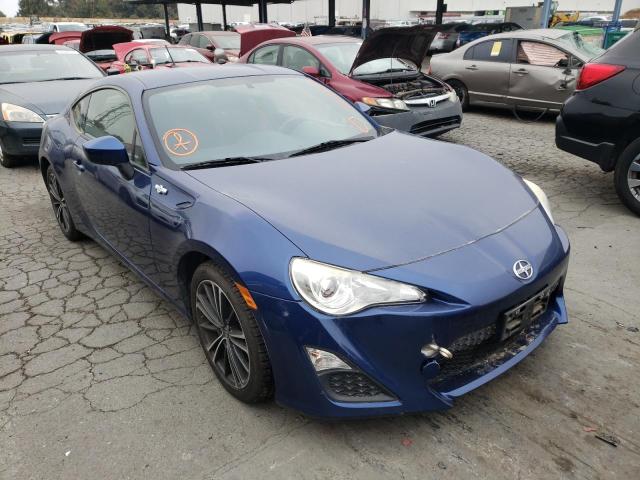 JF1ZNAA15D2734526 - 2013 TOYOTA SCION FR-S BLUE photo 1