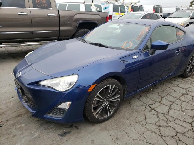 JF1ZNAA15D2734526 - 2013 TOYOTA SCION FR-S BLUE photo 9