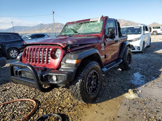 1C4HJXAG9MW557979 - 2021 JEEP WRANGLER S BURGUNDY photo 2