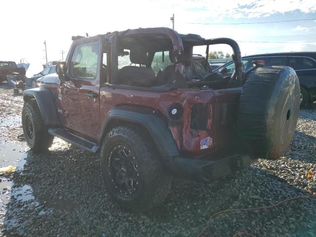 1C4HJXAG9MW557979 - 2021 JEEP WRANGLER S BURGUNDY photo 3