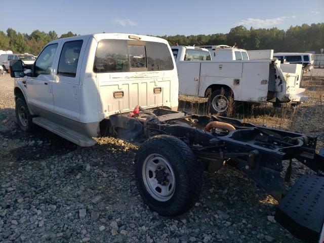 1FTWW31R78EB62147 - 2008 FORD F-350 WHITE photo 3