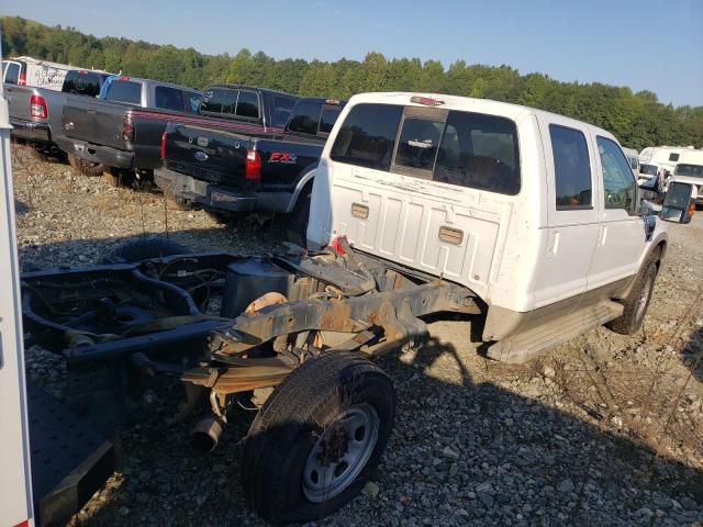 1FTWW31R78EB62147 - 2008 FORD F-350 WHITE photo 4