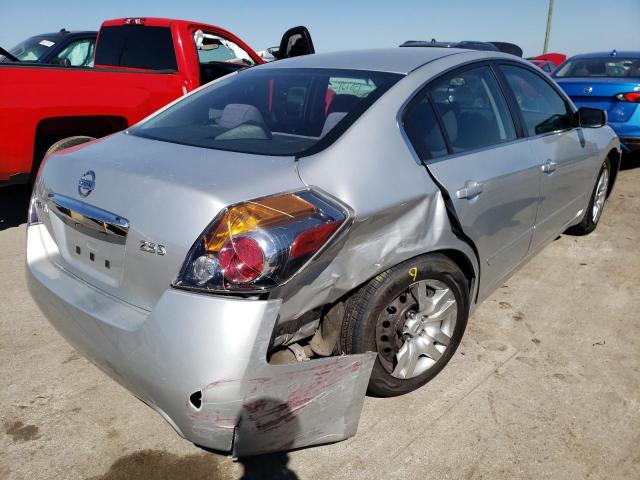 1N4AL2AP8CC154743 - 2012 NISSAN ALTIMA BAS SILVER photo 4