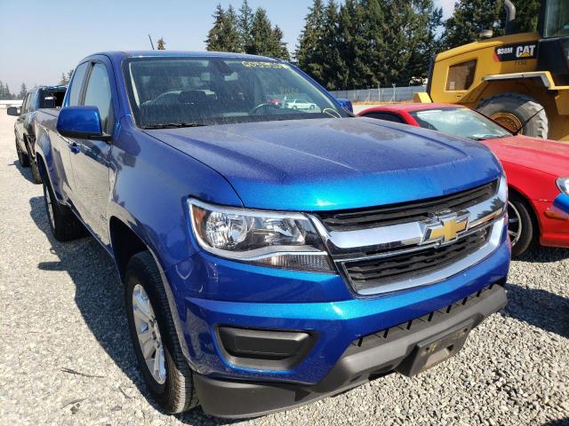 1GCHSCEA6K1178251 - 2019 CHEVROLET COLORADO L BLUE photo 1