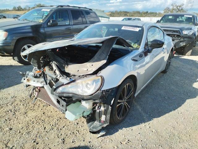 JF1ZNAA14D2717412 - 2013 TOYOTA SCION FR-S SILVER photo 2