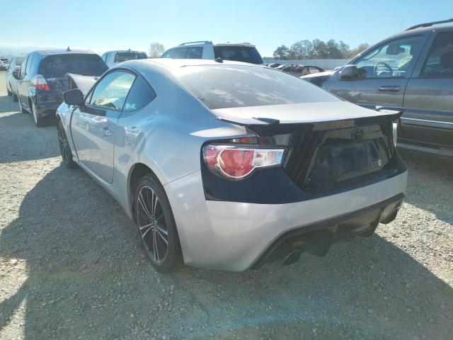 JF1ZNAA14D2717412 - 2013 TOYOTA SCION FR-S SILVER photo 3