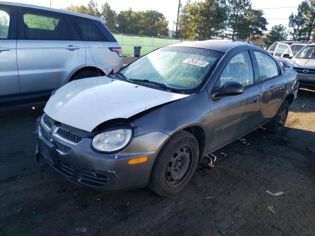 1B3ES56C93D139881 - 2003 DODGE NEON SXT GRAY photo 2