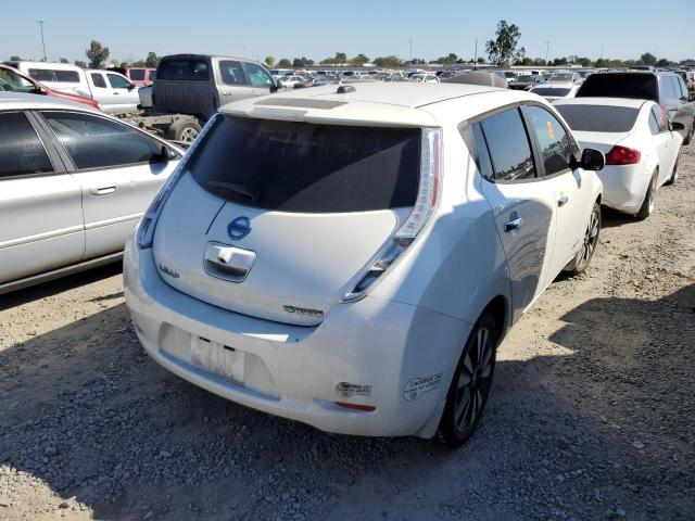 1N4AZ0CP7DC412770 - 2013 NISSAN LEAF WHITE photo 4