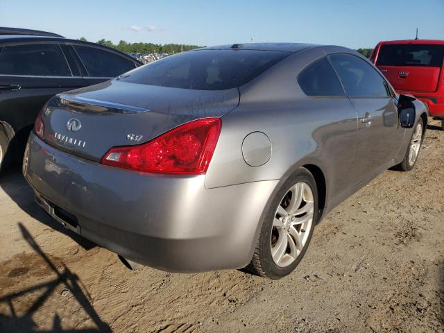 JNKCV64E49M606851 - 2009 INFINITI G37 BASE GRAY photo 4