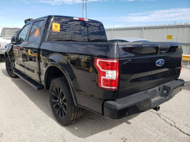 1FTEW1EPXKFC06121 - 2019 FORD F150 SUPER BLACK photo 3