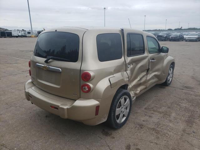 3GNDA13D66S655842 - 2006 CHEVROLET HHR LS TAN photo 4
