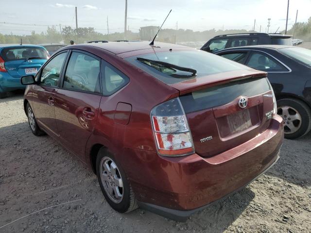 JTDKB20U040008140 - 2004 TOYOTA PRIUS RED photo 3