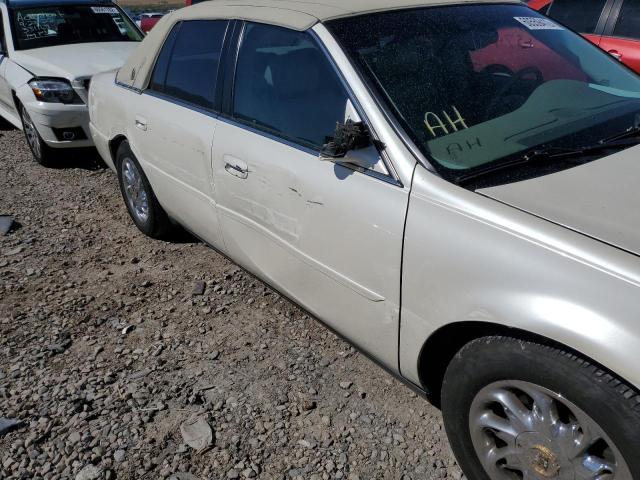 1G6KD54Y12U286496 - 2002 CADILLAC DEVILLE BEIGE photo 9