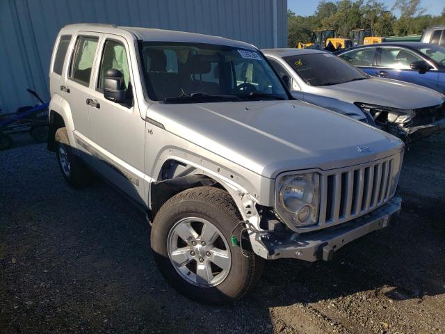 1C4PJLAK4CW110502 - 2012 JEEP LIBERTY SP SILVER photo 1