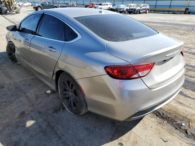 1C3CCCAB9FN670538 - 2015 CHRYSLER 200 LIMITE SILVER photo 3