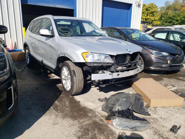 5UXWX9C56E0D24709 - 2014 BMW X3 SILVER photo 1