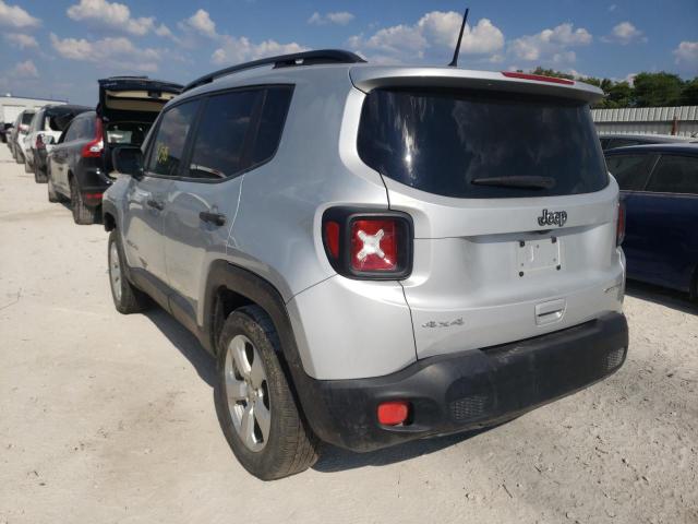 ZACCJBAB6JPH60564 - 2018 JEEP RENEGADE S Gümüş foto 3
